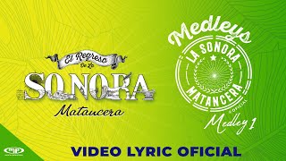 La Sonora Matancera 🪘 MEDLEY 1 Video Lyric 🎺 [upl. by Bailie209]