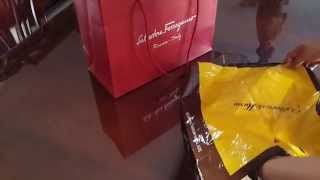 Unboxing Salvatore Ferragamo [upl. by Cyprus]