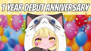 1 YEAR ANNIVERSARY  ITS BEEN A YEAR SINCE MY LIVE 2D DEBUT [upl. by Hannala763]