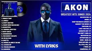 Akon Best Songs Playlist 2024 Lyrics  The Best Of Akon 2024  Akon Greatest Hits Full Album 2024 [upl. by Eerrahs]