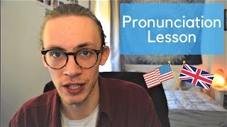 Some Differences Between British and American Pronunciation [upl. by Llecrep]