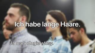 50 Wyrażeń i Koniugacji po Niemiecku Które Warto Znać z Polskim 🇵🇱 Tłumaczeniem Wygląd A1B2 [upl. by Akiemat19]