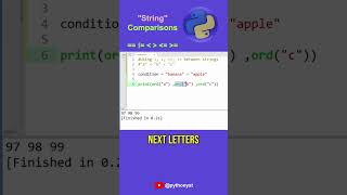 String Comparisons [upl. by Canica]