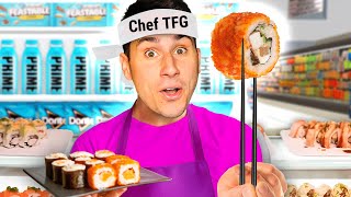 I Made TFG Sushi in my Supermarket [upl. by Aidua]