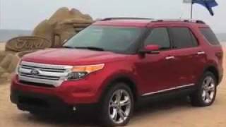 2011 Ford Explorer Revealed [upl. by Nnylyt]