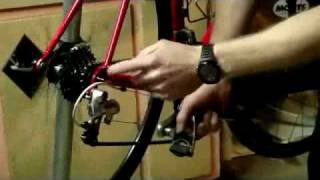 Bicycle Rear Derailleur Adjustment Tech Video by Cyclova XC [upl. by Reichel]