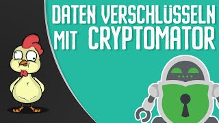 Digitale Selbstverteidigung 24 Schütze Deine Daten mit CRYPTOMATOR [upl. by Wooster736]