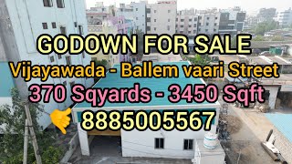 Vijayawada Godown for Sale370 Sqyards3450 SqftNear Ayush hospitalRate 250 Cr🤙 8885005567 [upl. by Naji285]