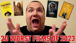 The 20 Worst Movies Of 2023 [upl. by Michelsen404]