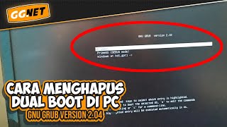 Cara Menghilangkan Tampilan Dual Boot Gnu Grub PhoenixOSRemixOS dll [upl. by Knowlton676]