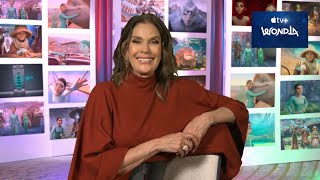 WondLa star Teri Hatcher on playing Muthr what she loves about animated projects and more [upl. by Enohsal921]