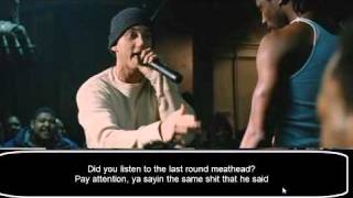 eminem 8 mile 3 last battles with subs [upl. by Iadahs]