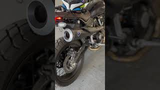 Termignoni exhaust idle Ducati Scrambler nextgen nightshift 2024 [upl. by Erland]