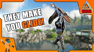 ARCHAEOPTERYX CAN MAKE YOU FLY  Fun Tips  Ark Survival Evolved [upl. by Nageem]