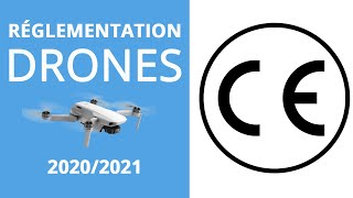 RÉGLEMENTATION DRONE 20202021  Signalement électronique norme CE Europe [upl. by Alac954]