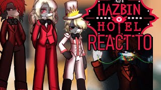 Hazbin Hotel react to Alastor  FW  Angst [upl. by Adigun]