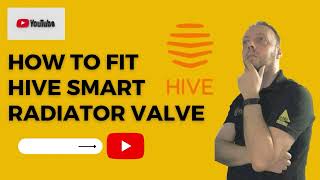 Easy How To Install Hive Radiator Valve [upl. by Alehcim]