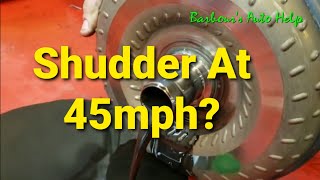 Torque Converter Shudder The Symptom And Fixes [upl. by Aremmat]