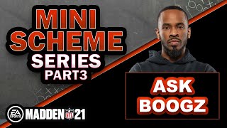 Madden 21 Mini Scheme Series with Boogz  Part 3 [upl. by Mccartan]