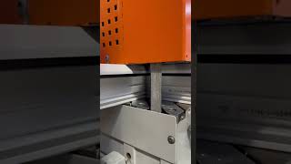 Welding a UPVC Window sash on Elumatec 4 head welder [upl. by Meave]