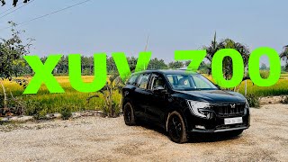 Ax7 Xuv700 2024 overview Napoli Black  XUV  walkaround [upl. by Zacarias]