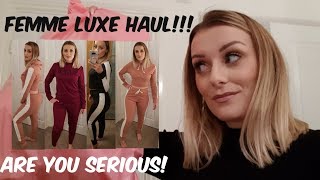 FEMME LUXE HAUL  TRY ON  IS IT WORTH IT  HONEST REVIEW [upl. by Krishnah]