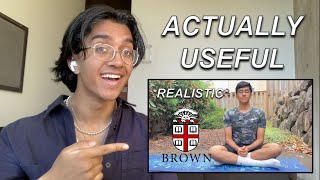 BEST TIPS from making my ACCEPTED Brown Video Portfolio 2026 class [upl. by Tychonn]