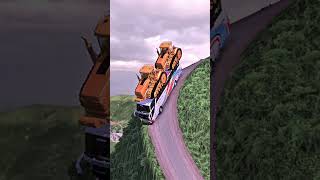 Driving on the DEADLIEST Roads 015  Euro Truck Simulator 2 [upl. by Neesay]