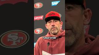 Shanahan On Bad Effort 49ers [upl. by Hgierb]