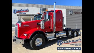 SOLD 2018 Kenworth T800 Tri Axle Heavy Haul with 377k Miles  A9702P  14990000 [upl. by Nyliac58]