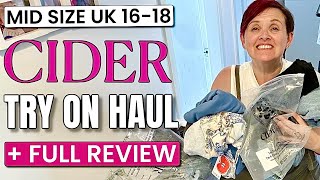 MID SIZE CIDER TRY ON HAUL  REVIEW  NOT SPONSORED [upl. by Duff]