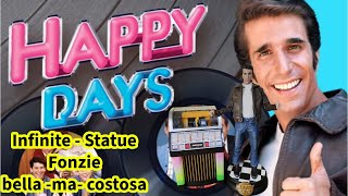 FONZIE HAPPY DAYS ACTION FIGURE 16 JUKEBOX DELUXE VERSION INFINITE STATUE [upl. by Cora]