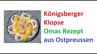 Königsberger Klopse [upl. by Atinihc]