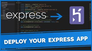 Deploying Express  Node js app in Heroku [upl. by Leihcey]