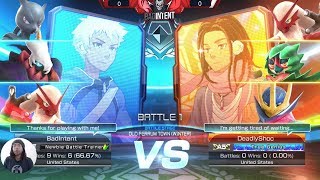 3v3 vs DeadlyShoc  Pokken Tournament DX [upl. by Charita]