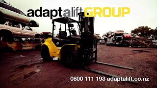 Adaptalift Group New Zealand  Liftsmart Rough Terrain Forklift [upl. by Volpe]