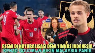 LANGSUNG VIRAL DI MALAYSIA KENZO GOUDMIJN BUAT PANIK MALAYSIA USAI BELA TIMNAS INDONESIA [upl. by Jordon]