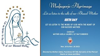 Medjugorje  Let Us Listen to the Word of God with the Heart of Our Blessed Mother [upl. by Amador]