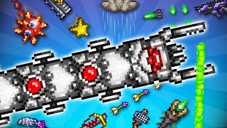 10 Terraria weapons that vaporize the Destroyer [upl. by Ahsinom181]