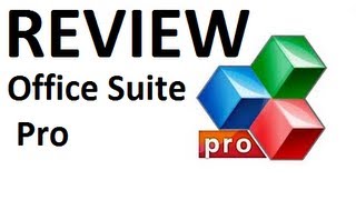 Application Review Office Suite Pro 6 Android [upl. by Teresa]