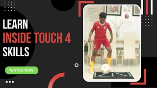 How To Do Football Inside Touch 4 FPRO Level 2  FPRO FOOTBALL TRAINING 🔥  Leon Ngassa ⚽ [upl. by Harahs]