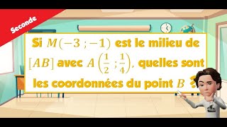 Calculer les coordonnées dune extrémité dun segment [upl. by Kozloski]