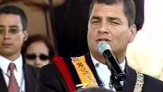 Discurso Posesión Presidencial Mitad del Mundo [upl. by Nnawaj]