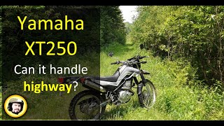 Can Yamaha XT250 handle Highway I went on a 500 km ride to find out [upl. by Sasnett580]