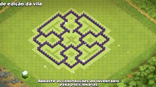 Layout CV7 Clash Of Clans 100 ANTI PT [upl. by Leiso62]