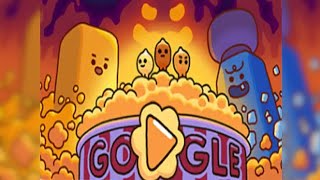 Google Doodles Popcorn Game Why Everyones Playing [upl. by Gillian]