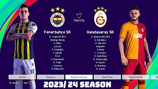 Efootball PES 2021  T99 KİTPACK  20232024 SEASON [upl. by Eirrej]