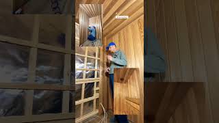 саунадома калининград дизайн сауна sauna ремонт diy саунавквартире работа shorts design [upl. by Powers748]