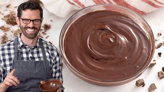 How to Make Silky Chocolate Ganache [upl. by Merrick]