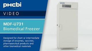 MDFU731 Biomedical Freezer [upl. by Nodnarb]